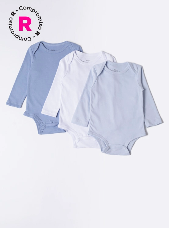 TRIPACK BODY PILUCHOS  NIÑO BABY HARVEST