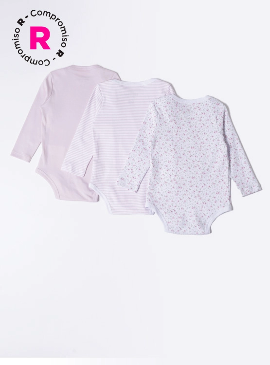 TRIPACK BODIES NIÑA BABY HARVEST