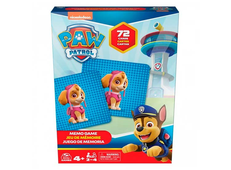 PAW PATROL JUEGO MEMORICE 72 PZS - 1