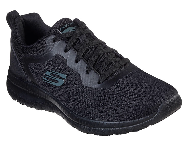 ZAPATILLA MUJER SKECHERS CASUAL NEGRO BOUNTIFUL - 1