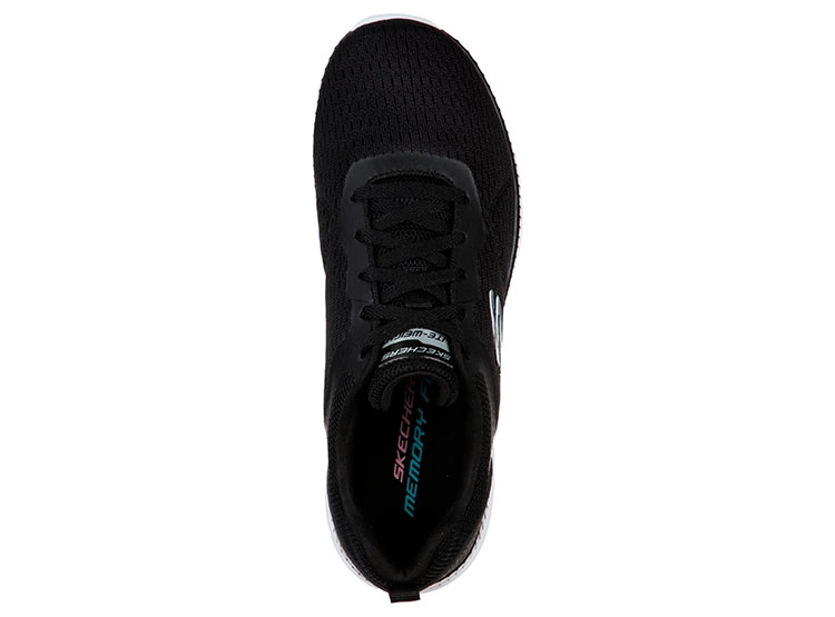 ZAPATILLA MUJER SKECHERS CASUAL NEGRO BOUNTIFUL - 4