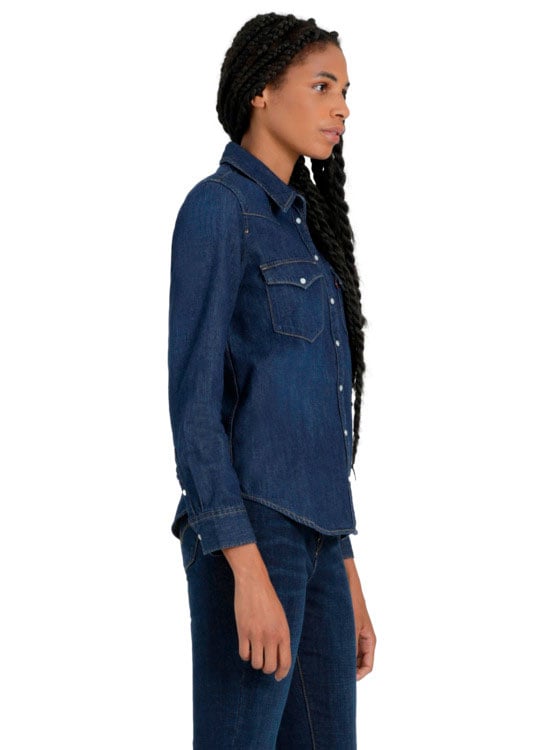 BLUSA MUJER LEVI'S MANGA LARGA DENIM - 3