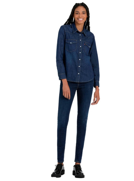 BLUSA MUJER LEVI'S MANGA LARGA DENIM - 1