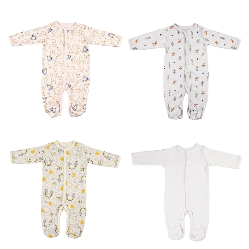 PACK 4 PIJAMA ALGODÓN UNISEX BEBESIT MULTICOLOR - 2