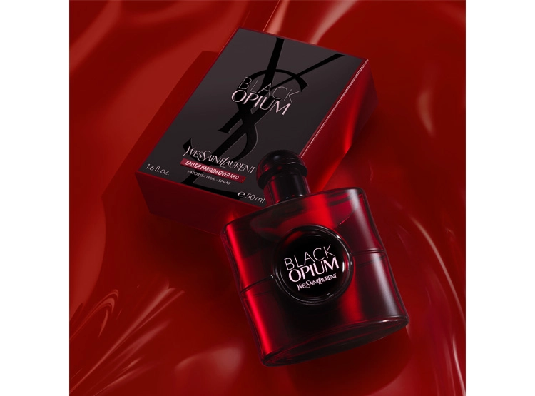 PERFUME YVES SAINT LAURENT BLACK OPIUM OVER RED MUJER EDP 30 ML - 5