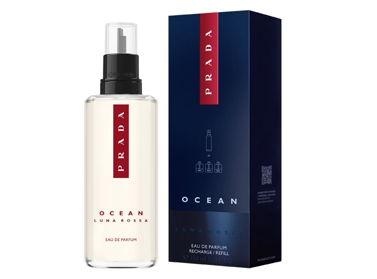 PERFUME PRADA LUNA ROSSA OCEAN HOMBRE EDP 150 ML REFILL                      - 2