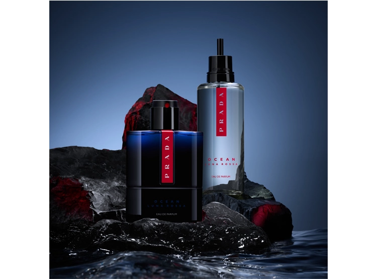 PERFUME PRADA LUNA ROSSA OCEAN HOMBRE EDP 150 ML REFILL                      - 4