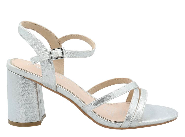 SANDALIAS MUJER AZALEIA PLATA CARLO - 1
