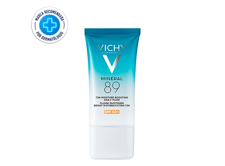 CREMA FACIAL VICHY HIDRATANTE MINÉRAL 89 UV FLUID SPF 50+ 50 ML - 1