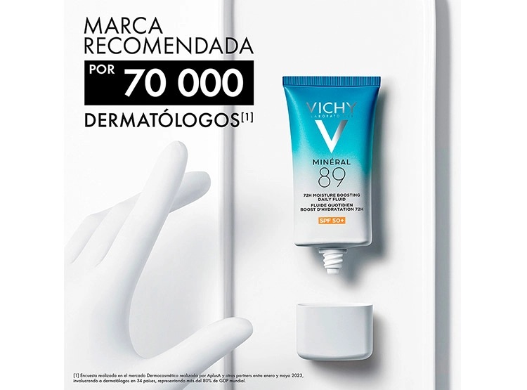 CREMA FACIAL VICHY HIDRATANTE MINÉRAL 89 UV FLUID SPF 50+ 50 ML - 5