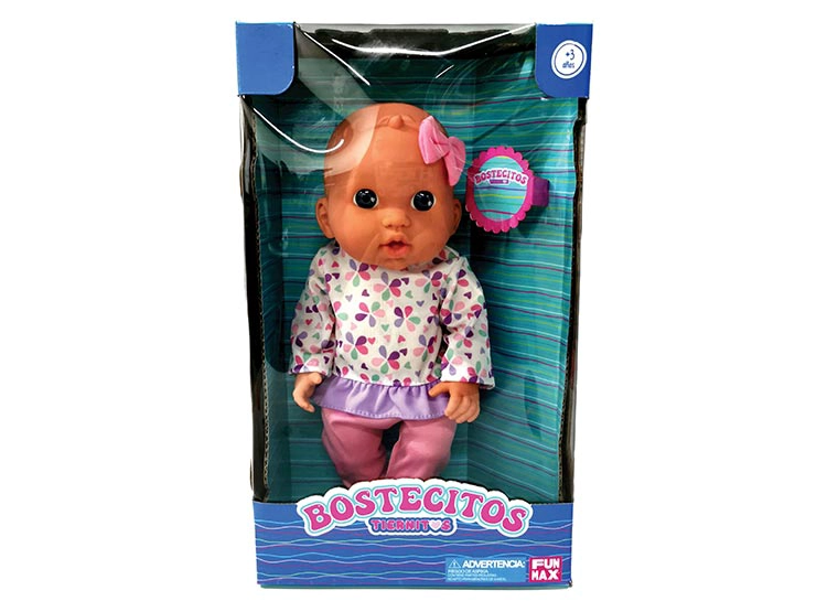 MUÑECA BOSTECITOS TIERNITOS 20 CM 4 SONIDOS - 2
