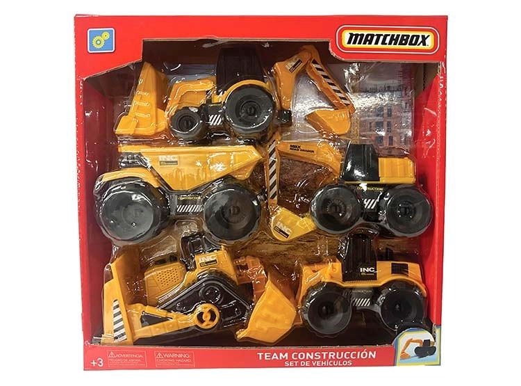 SET DE 5 VEH ARTICULABLES TEAM CONST - 7