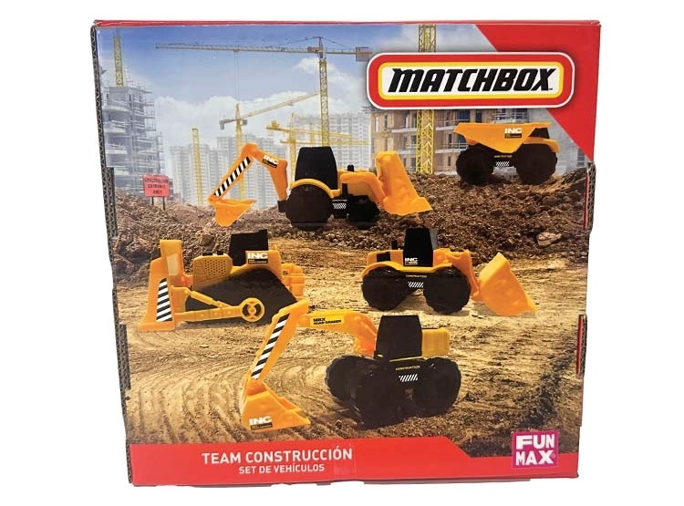 SET DE 5 VEH ARTICULABLES TEAM CONST - 8