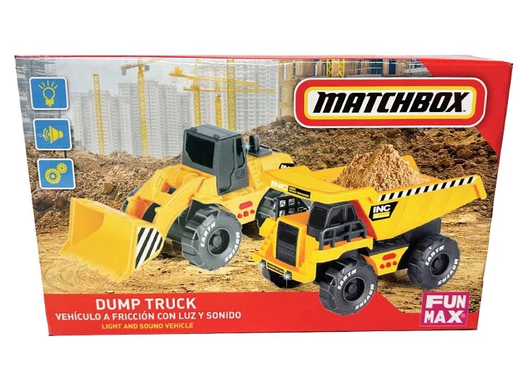 VEHÍCULO PULLBACK L&S CONST DUMP TRUCK - 4