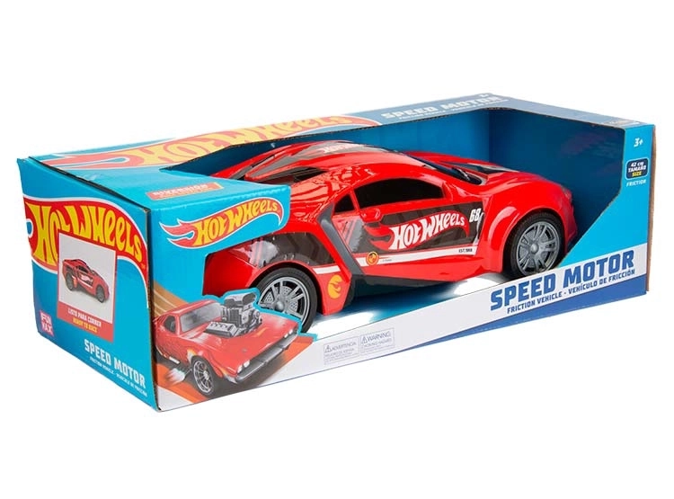 VEHÍCULO FRICCIÓN HOT WHEELS SPEED MOTOR 42 CM - 5