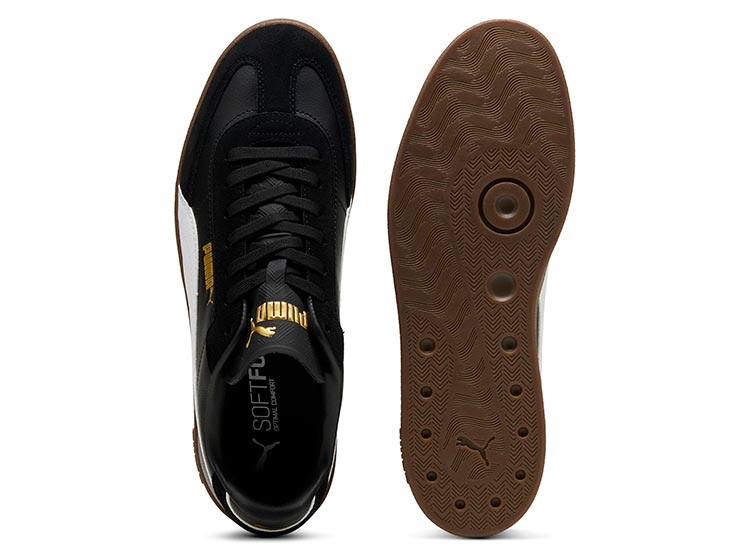 ZAPATILLAS MUJER PUMA CASUAL NEGRO CLUB II ERA WNS - 4