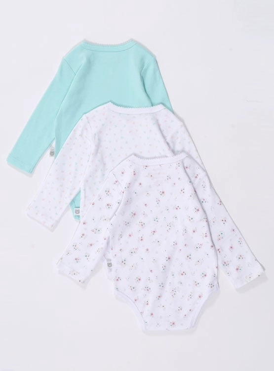 PACK X3 BODY NIÑA BABY HARVEST - 2