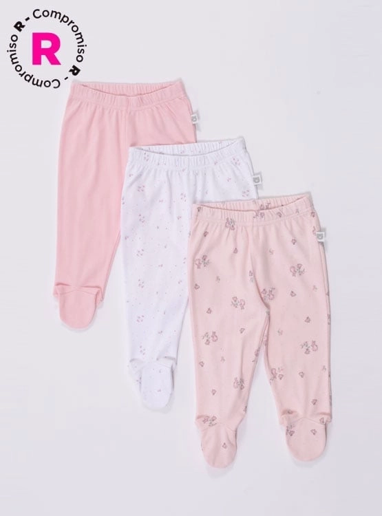 PACK X3 PANTYS UNISEX BABY HARVEST - 1