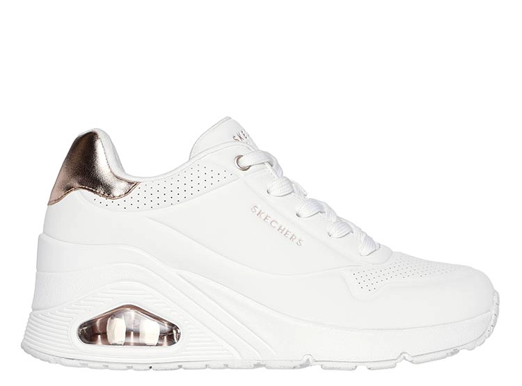 ZAPATILLAS MUJER SKECHERS CASUAL BLANCO UNO WEDGE - 1