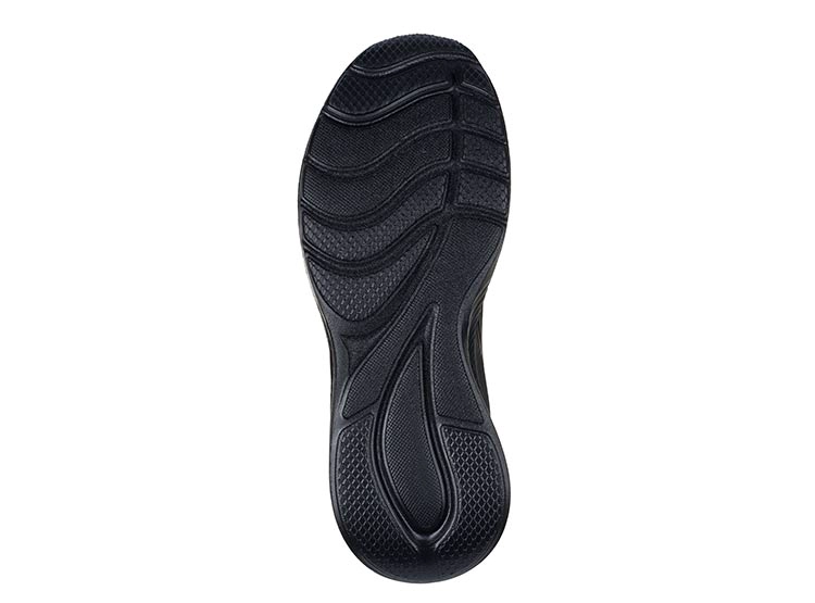 ZAPATILLAS MUJER SKECHERS CASUAL NEGRO BOBS SQUAD WAVES - 5