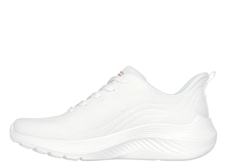 ZAPATILLAS MUJER SKECHERS CASUAL BLANCO BOBS SQUAD WAVES - 3