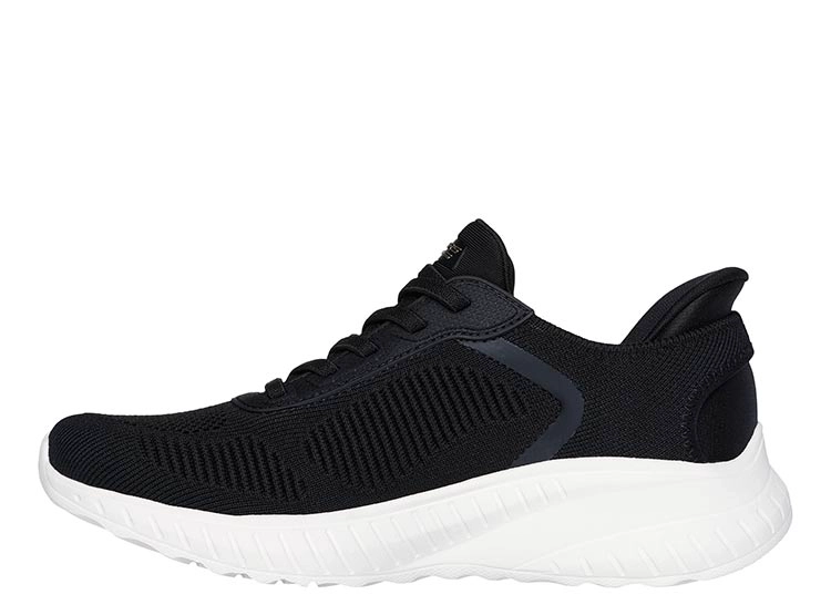 ZAPATILLAS MUJER SKECHERS CASUAL NEGRO BOBS SQUAD CHAOS - 3