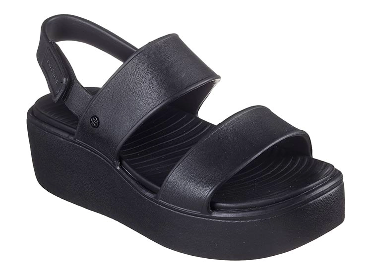 SANDALIAS MUJER SKECHERS NEGRO ARCH FIT UPBEAT - 2