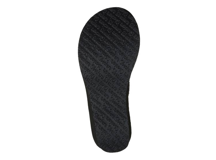 SANDALIAS MUJER SKECHERS NEGRO PADMA - 5