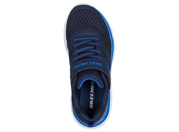 ZAPATILLAS NIÑO SKECHERS CASUAL AZUL MARINO BOUNDLESS - 4