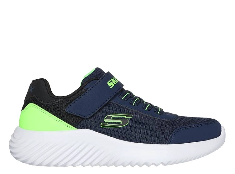 ZAPATILLAS NIÑO SKECHERS AZUL MARINO BOUNDER - 1