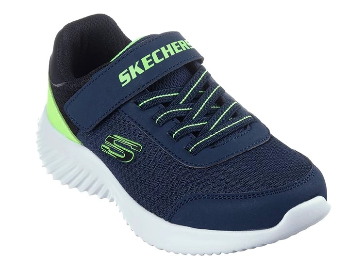 ZAPATILLAS NIÑO SKECHERS AZUL MARINO BOUNDER - 2