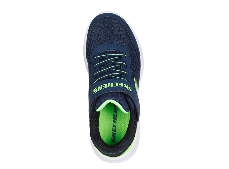 ZAPATILLAS NIÑO SKECHERS AZUL MARINO BOUNDER - 4
