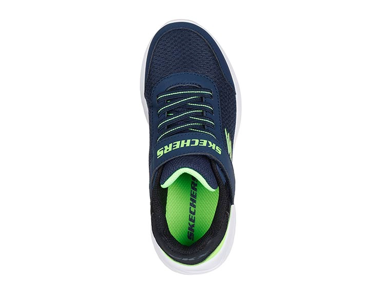 ZAPATILLAS NIÑO SKECHERS AZUL MARINO BOUNDER - 4