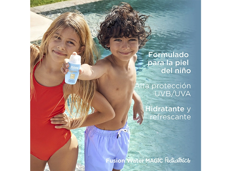 FOTOPROTECTOR ISDIN FUSION WATER MAGIC PEDIATRICS SPF50 50 ML - 2