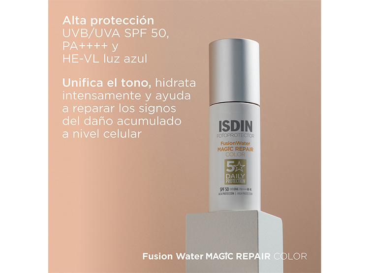 PROTECTOR SOLAR FACIAL ISDIN MAGIC REPAIR COLOR SPF 50 50 ML - 2