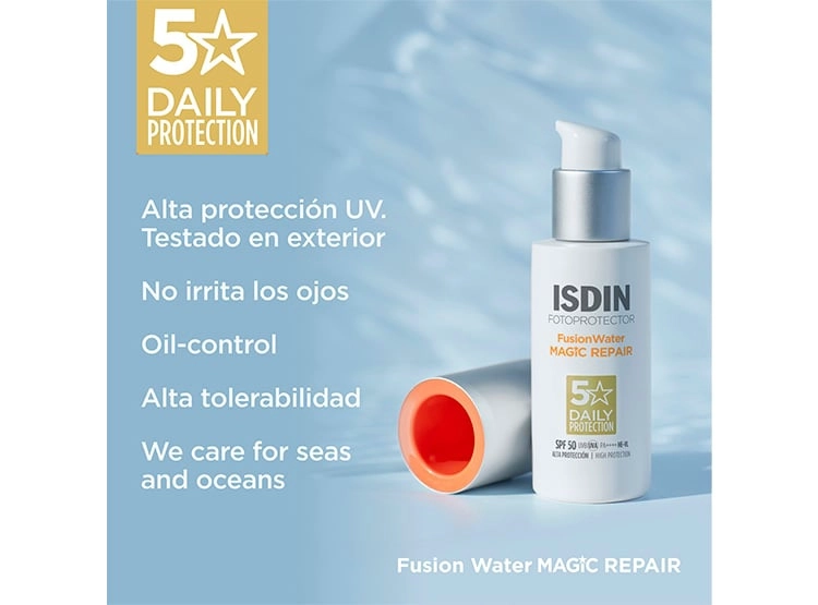 PROTECTOR SOLAR FACIAL ISDIN MAGIC REPAIR SPF 50 50 ML - 4