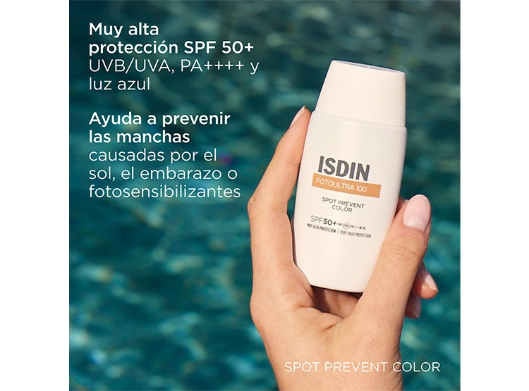 PROTECTOR SOLAR FACIAL ISDIN SPOT PREVENT COLOR SPF 50+ 50 ML - 2