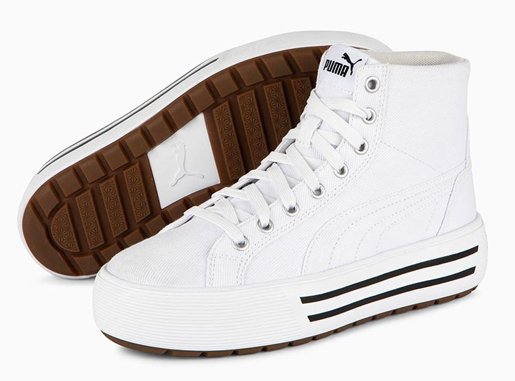 ZAPATILLAS MUJER PUMA URBANO BLANCO KAIA 2.0 MID AO CV - 3