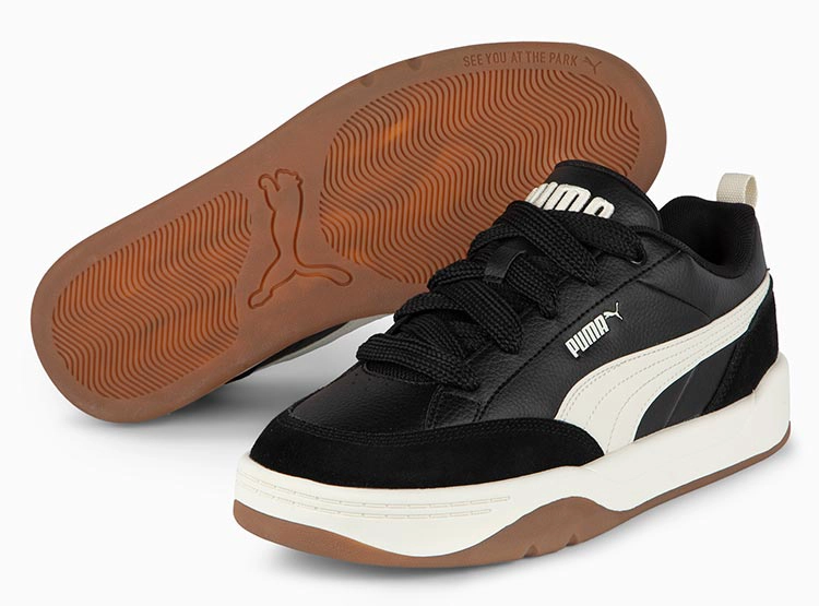 ZAPATILLAS HOMBRE PUMA URBANO NEGRO PARK LIFESTYLE OG CUERO - 2