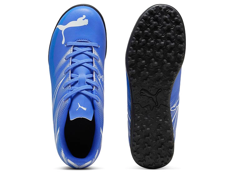 ZAPATILLAS NIÑO PUMA FÚTBOL AZUL ATTACANTO TT JR INFANTIL - 4