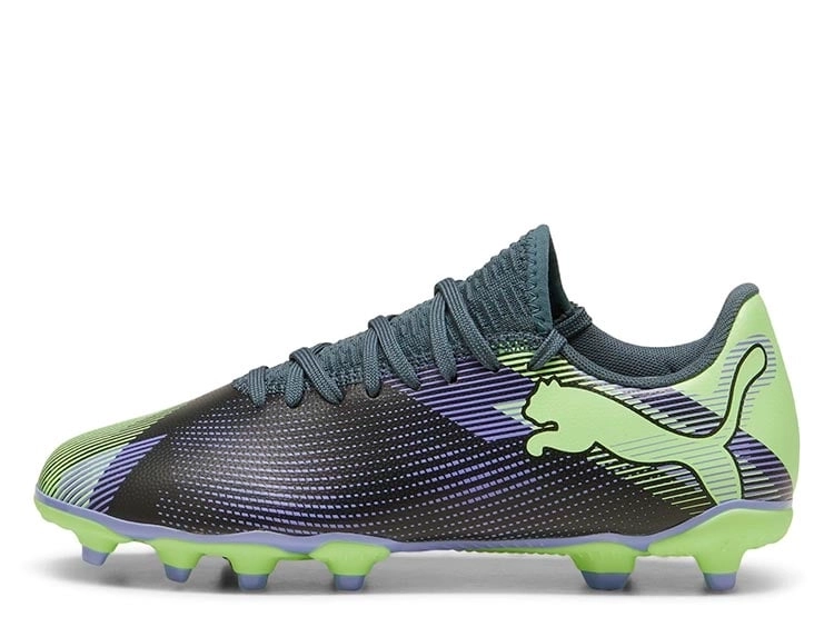 ZAPATILLAS NIÑO PUMA FÚTBOL GRIS FUTURE 7 PLAY FG/AG