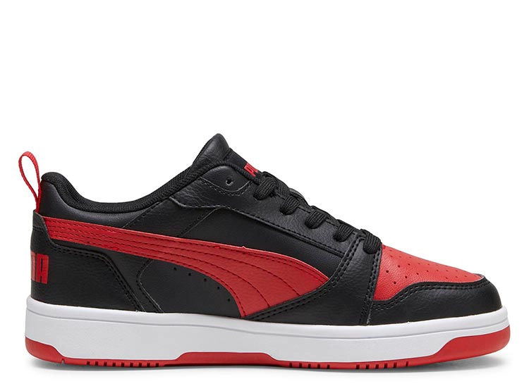ZAPATILLAS NIÑO PUMA CASUAL NEGRO REBOUND V6 LO - 3