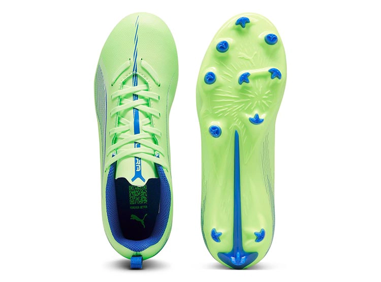 ZAPATILLAS NIÑO PUMA FÚTBOL AMARILLO ULTRA 5 PLAY FG/AG JR INFANTIL - 4