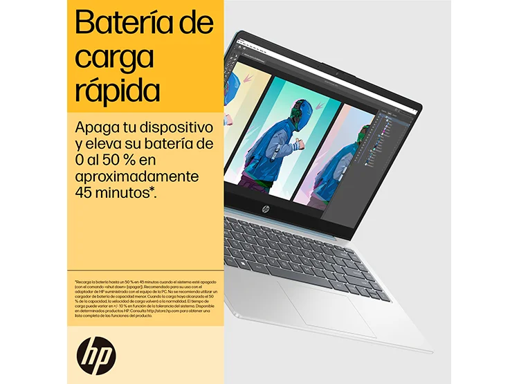NOTEBOOK HP 14-EM0004LA AMD RYZEN 3 8GB RAM 512GB SSD 14” - 11