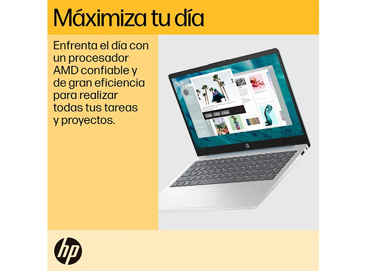 NOTEBOOK HP 14-EM0004LA AMD RYZEN 3 8GB RAM 512GB SSD 14” - 9