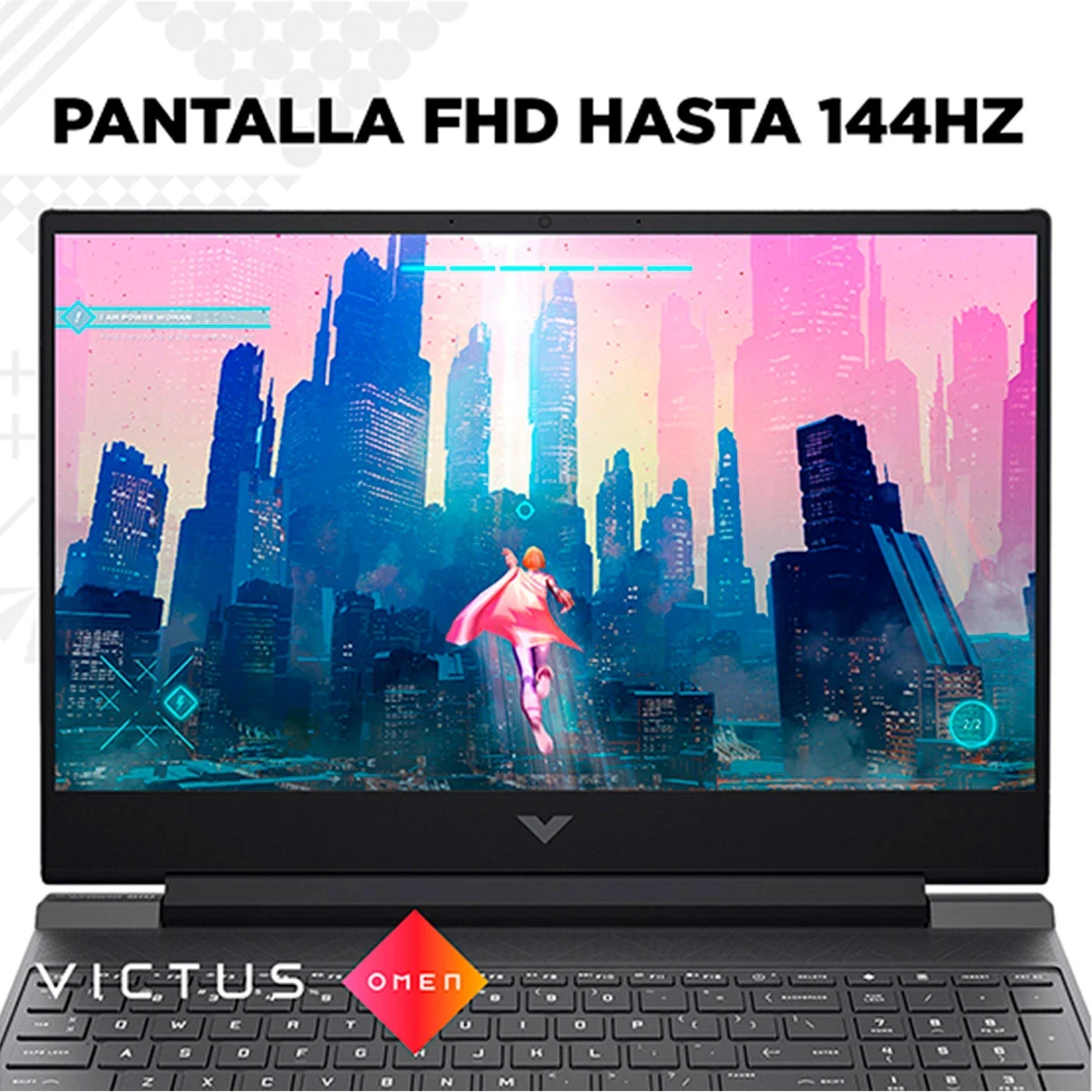 NOTEBOOK GAMER HP VICTUS 15-FA0026LA INTEL CORE I5 16GB RAM 512GB SSD NVIDIA RTX 3050 15.6” - 8