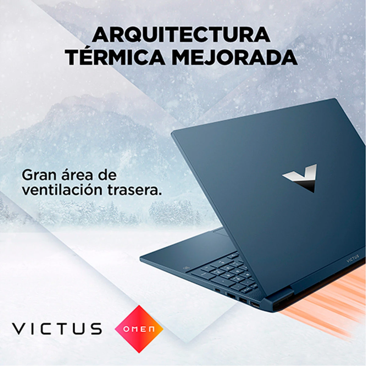 NOTEBOOK GAMER HP VICTUS 15-FA1097LA INTEL CORE I7 16GB RAM 1TB SSD NVIDIA RTX 4050 15.6” - 11