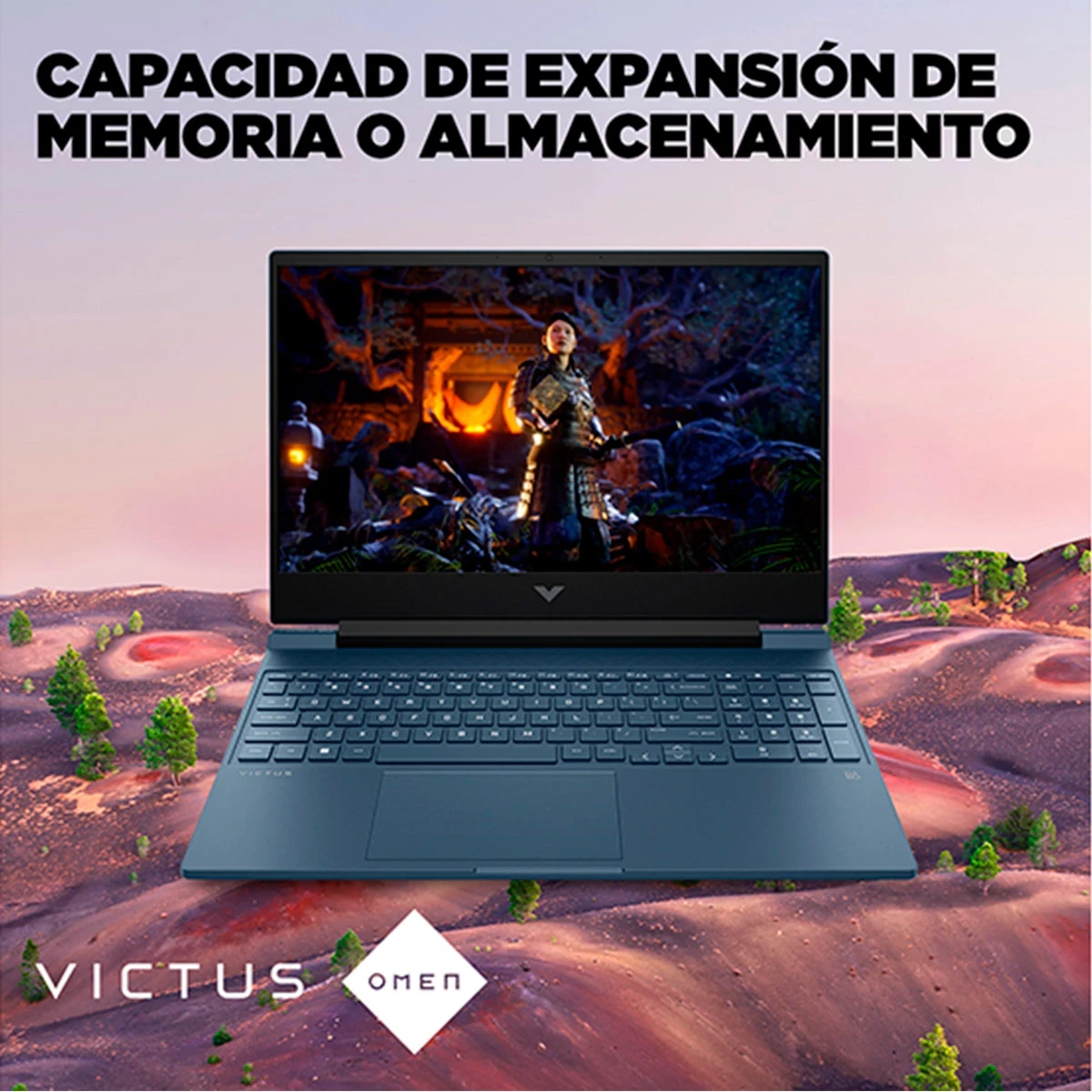 NOTEBOOK GAMER HP VICTUS 15-FA1097LA INTEL CORE I7 16GB RAM 1TB SSD NVIDIA RTX 4050 15.6” - 12