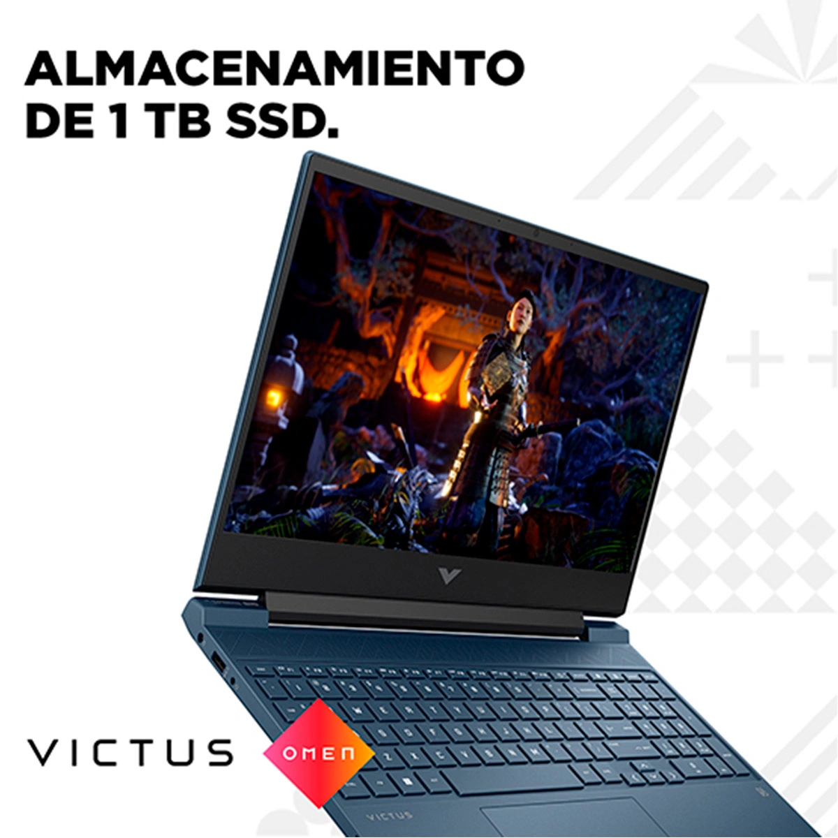 NOTEBOOK GAMER HP VICTUS 15-FA1097LA INTEL CORE I7 16GB RAM 1TB SSD NVIDIA RTX 4050 15.6” - 13