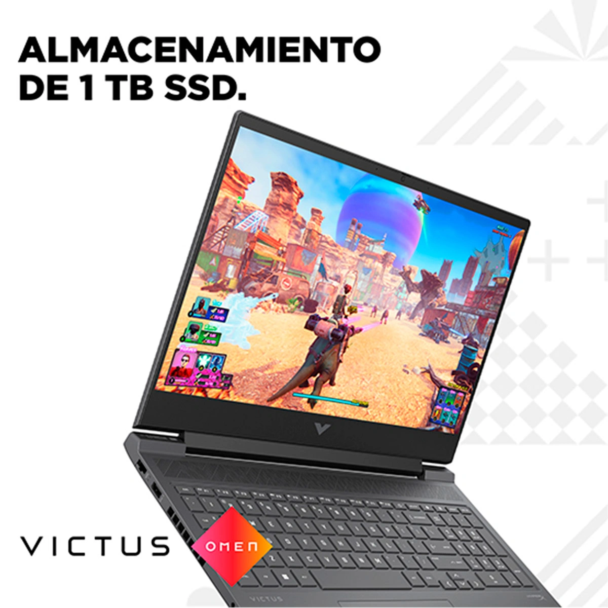 NOTEBOOK GAMER HP VICTUS 16-R1016LA INTEL CORE I7 32GB RAM 1TB SSD NVIDIA RTX 4070 16.1” - 12